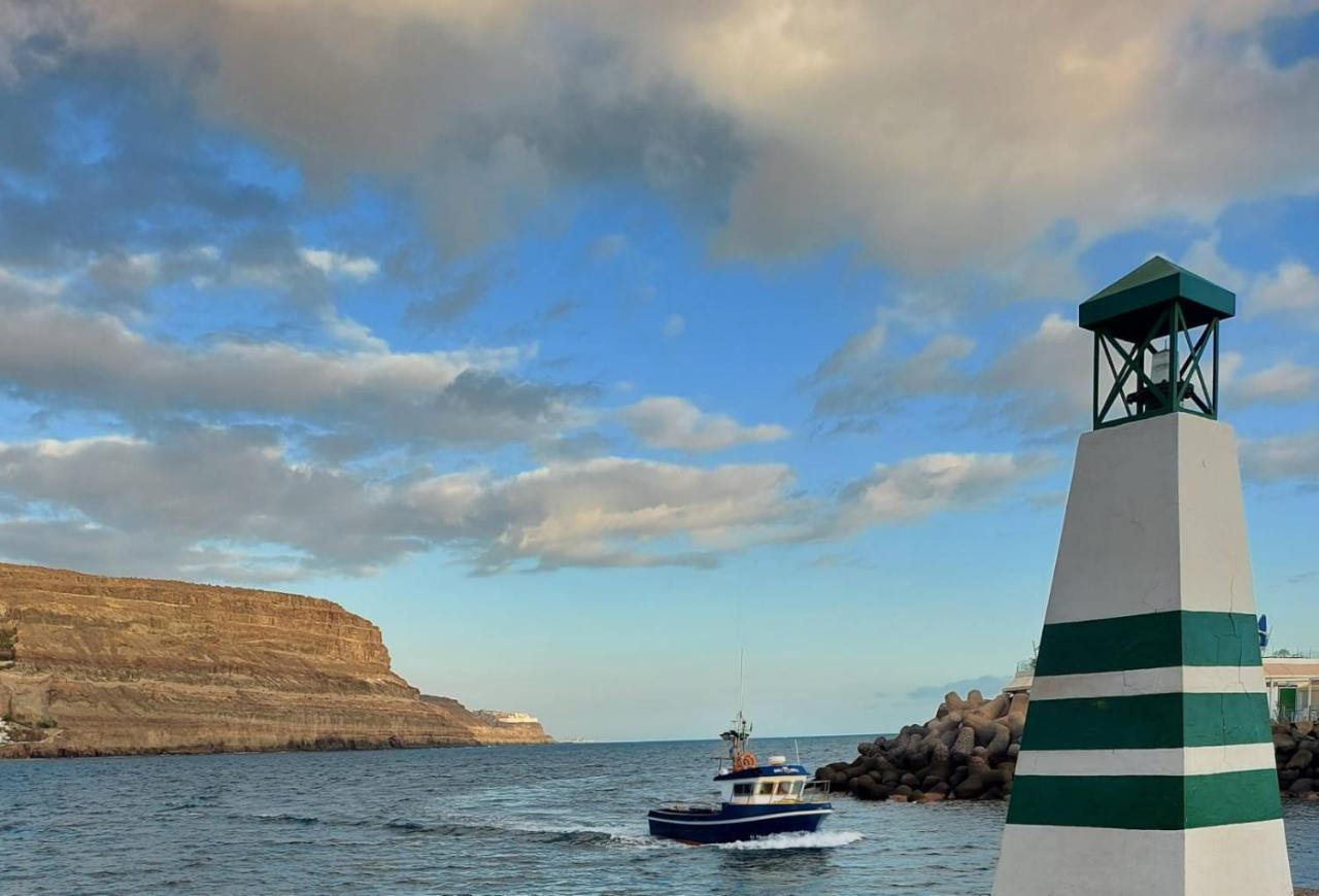 Vv Estrella Lägenhet Puerto De Mogan Exteriör bild